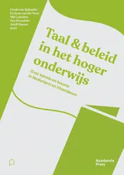 Omslag van Taal & beleid in het hoger onderwijs