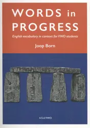 Omslag van Words in progress