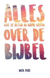 Omslag van Alles over de Bijbel