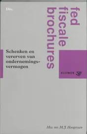 Omslag van Schenken en vererven van ondernemingsvermogen
