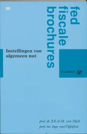 Omslag van Instellingen van algemeen nut