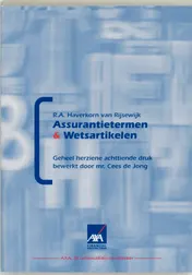 Omslag van Assurantietermen en wetsartikelen