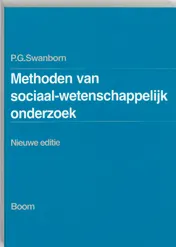 Omslag van Methoden van sociaal-wetenschappelijk onderzoek