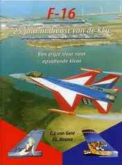 Omslag van F-16 - 25 jaar in dienst van de KLu