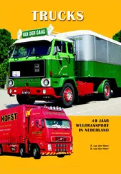 Omslag van Trucks - 40 jaar wegtransport in Nederland
