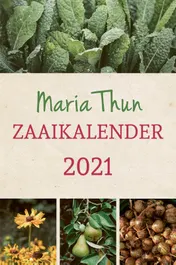 Omslag van Maria Thuns Zaaikalender 2021