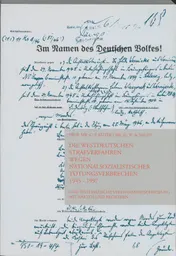 Omslag van Die Westdeutschen Strafverfahren wegen Nationalsozialistischer Totungsverbrechen 1945-1997