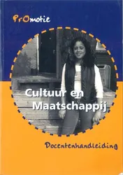 Omslag van PROMOTIE CM 1 T/M 5 DOCENTENHANDLEIDING CULTUUR EN