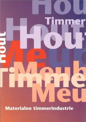 Omslag van Materialen voor de timmerindustrie