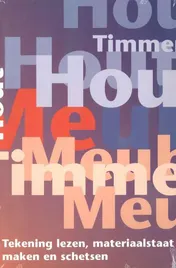Omslag van Tekeninglezen, materiaalstaat en schetsen voor vmbo-fijnhout