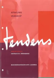 Omslag van Tendens afdeling verkoop