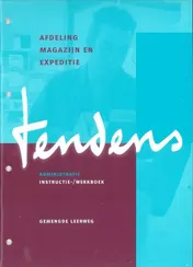 Omslag van Tendens afdeling Magazijn en expeditie