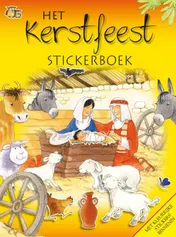 Omslag van Het Kerstfeest (stickerboek)