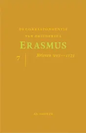Omslag van De correspondentie van Desiderius Erasmus 7