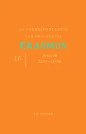 Omslag van De correspondentie van Desiderius Erasmus