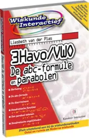 Omslag van 3Havo/Vwo De abc-formule en parabolen