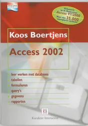 Omslag van Access 2002