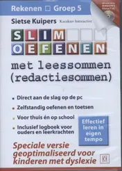 Omslag van Slim oefenen met leessommen