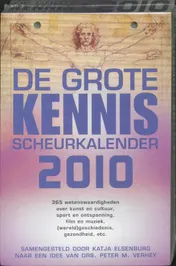 Omslag van De grote kennisscheurkalender 2010
