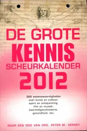 Omslag van De grote kennisscheurkalender 2012