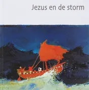 Omslag van Jezus en de storm