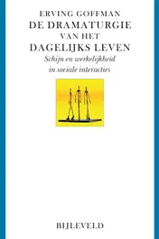 Omslag van De dramaturgie van het dagelijks leven