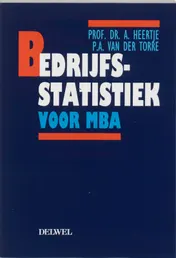 Omslag van Bedrijfsstatistiek voor mba