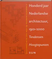 Omslag van Honderd jaar Nederlandse Architectuur 1901-2000