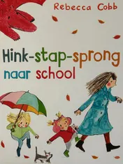 Omslag van Hink-stap-sprong naar school