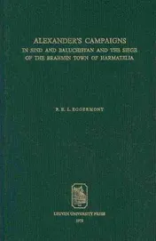 Omslag van Alexander's Campaigns in Sind and Baluchistan and the Siege of the Brahmin Town of Harmatelia