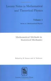 Omslag van Mathematical Methods in Statistical Mechanics Conference Proceedings (Leuven, 23-24 june 1988)