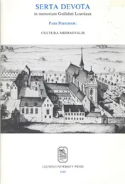 Omslag van Serta devota in memoriam Guillelmi Lourdaux