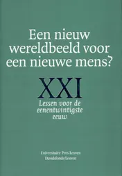 Omslag van Een nieuw wereldbeeld voor een nieuwe mens?