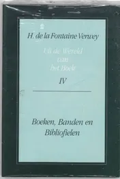 Omslag van IV Boeken, banden en bibliofielen