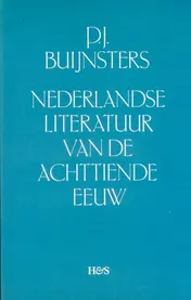 Omslag van Nederlandse literatuur van de achttiende eeuw