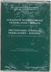 Omslag van Juridisch woordenboek Diccionario juridico