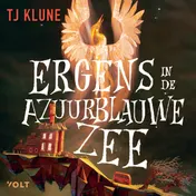 Omslag van Ergens in de azuurblauwe zee