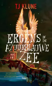 Omslag van Ergens in de azuurblauwe zee
