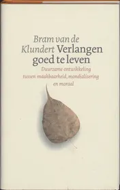 Omslag van Verlangen goed te leven