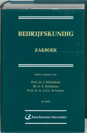 Omslag van Bedrijfskundig Zakboek