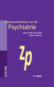 Omslag van Zakwoordenboek van de psychiatrie
