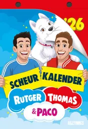 Omslag van Rutger, Thomas & Paco scheurkalender 2026