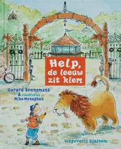 Omslag van Help, de leeuw zit klem!