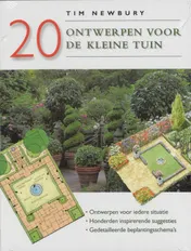 Omslag van 20 ontwerpen voor de kleine tuin