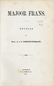 Omslag van Majoor Frans