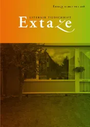 Omslag van Extaze 25 2018-1
