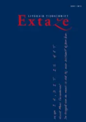 Omslag van Extaze 2011-2 literair tijdschrift