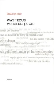 Omslag van Wat Jezus werkelijk zei