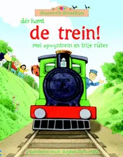 Omslag van Der komt de trein