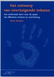Omslag van Het ontwerp van overtuigende teksten